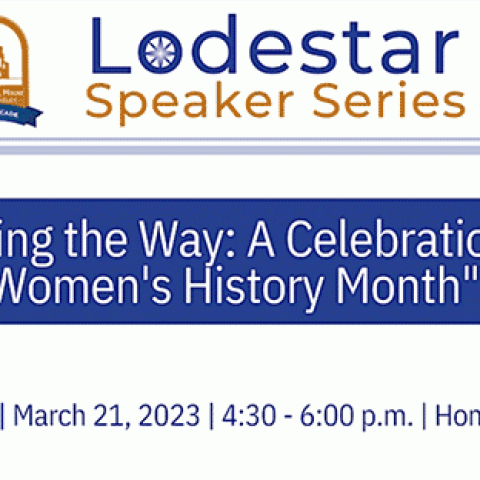 Lodestar Speaker Series: March 21