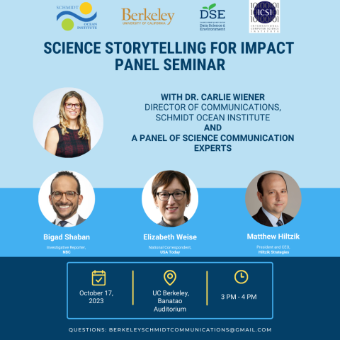 Science Storytelling for Impact Panel Seminar
