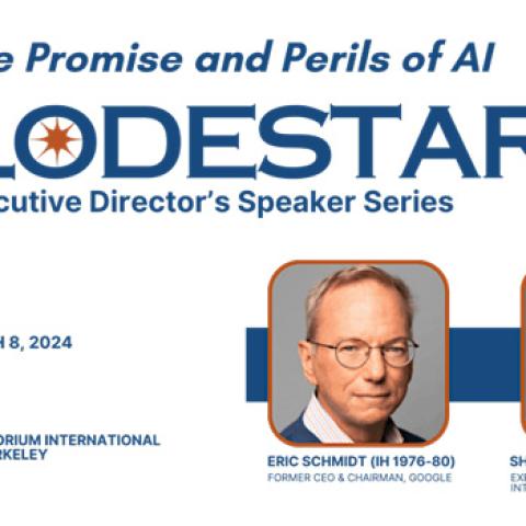 The Promise and Perils of AI: Eric Schmidt, former CEO & Chairman of Google