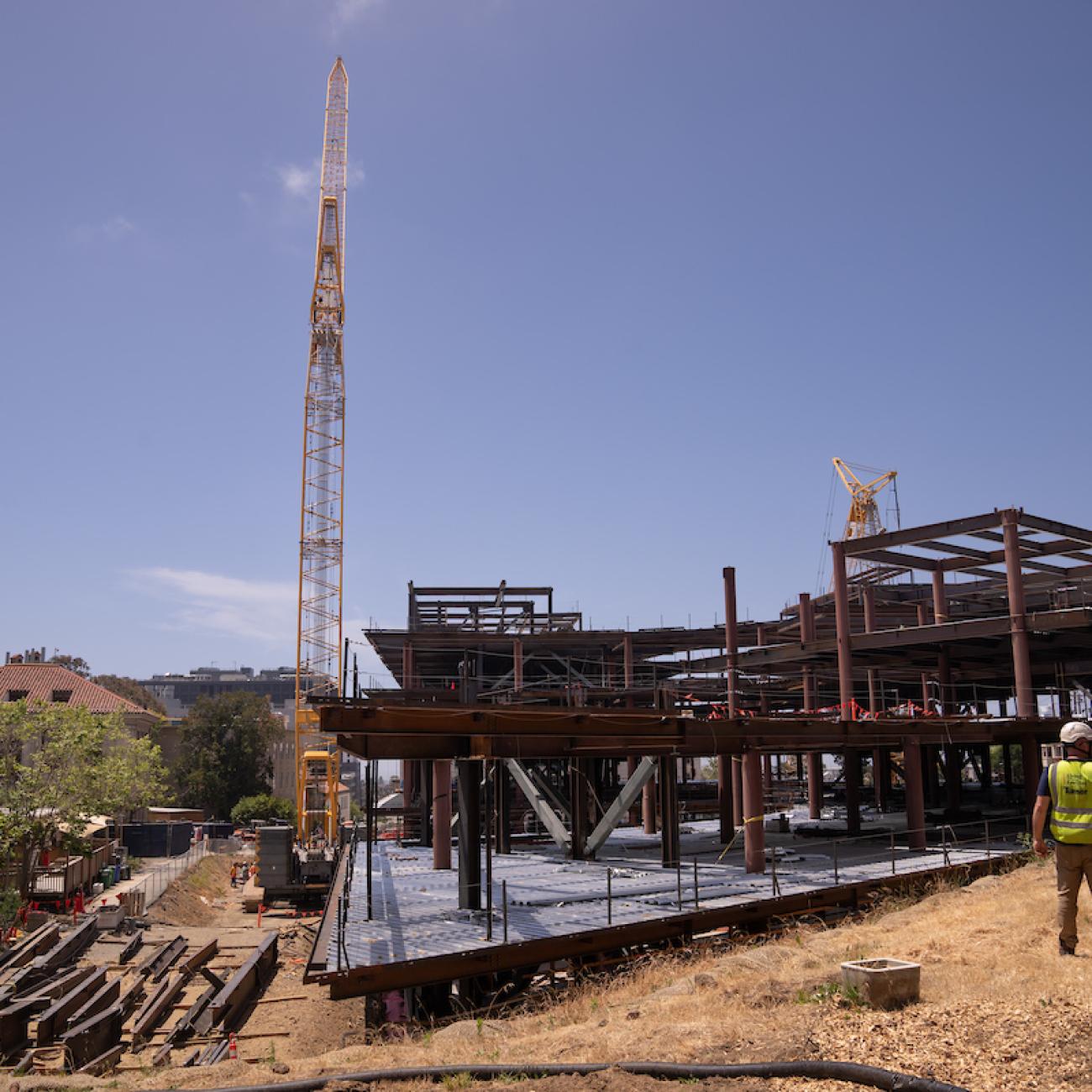 Construction of the Gateway building