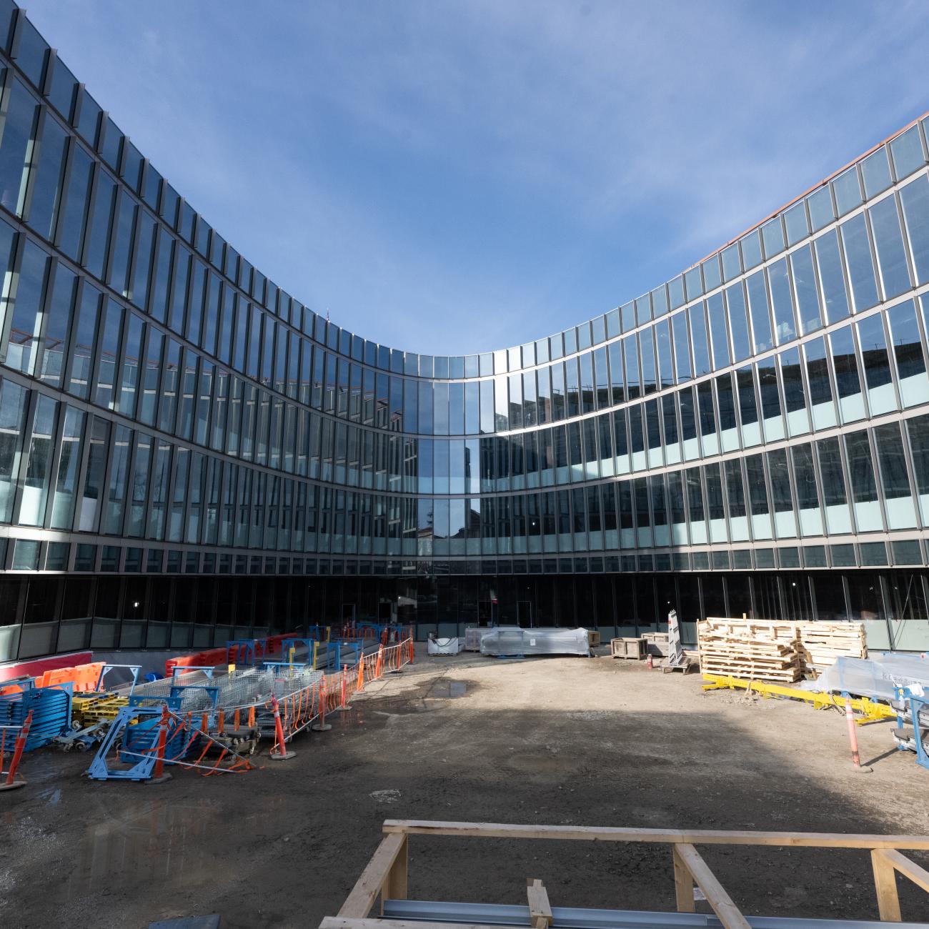 Gateway construction site