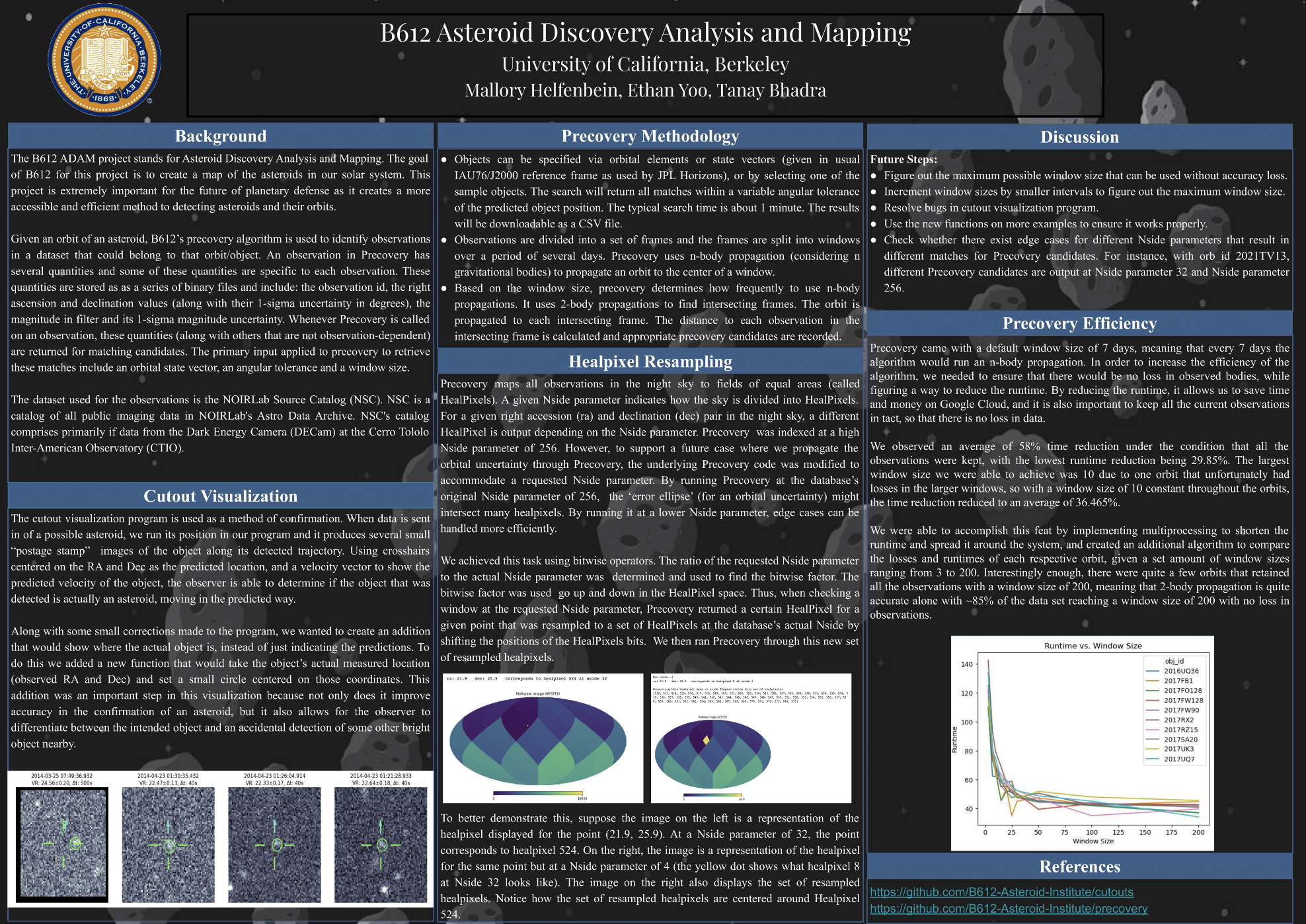 B612 ADAM Project - Fall 2022 Discovery Project