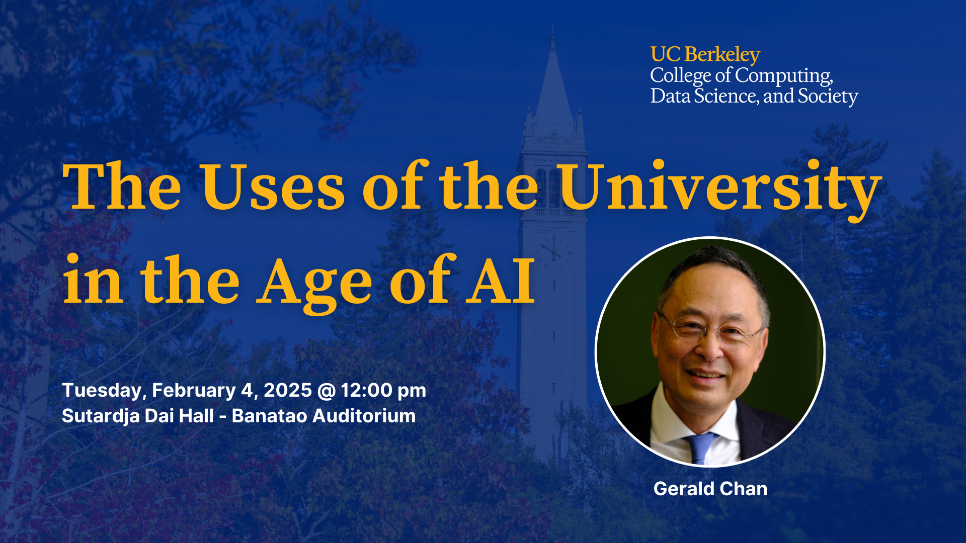 Gerald chan lecture event banner