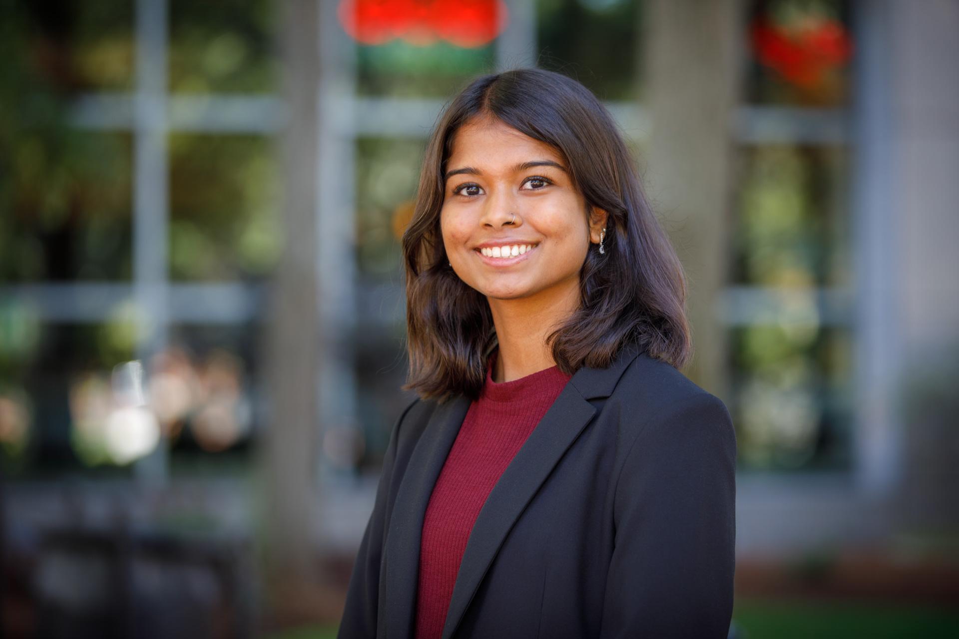 Profile photo of Nandita Radhakrishnan, 2025 Data Science Undergraduate Studies Distinguished Alum