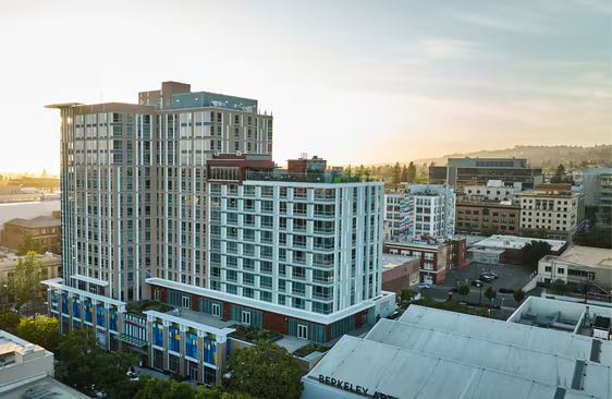 Residence Inn Berkeley at sunset