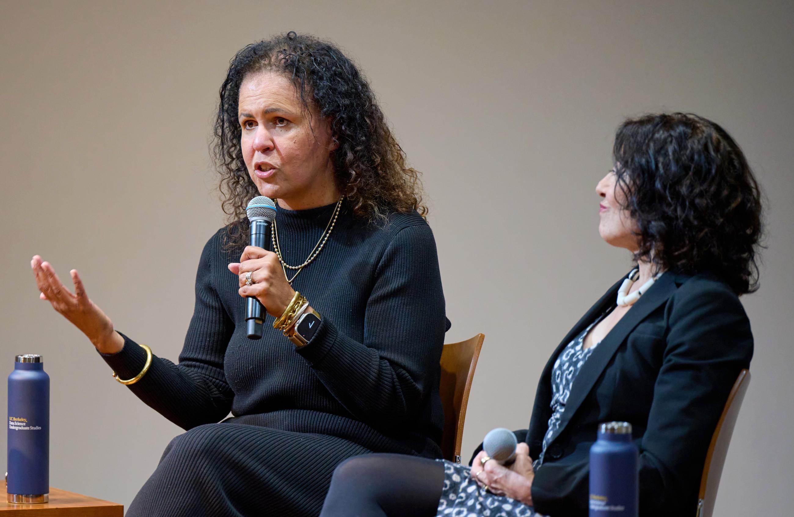 Safiya Noble and Jennifer Chayes discuss AI in humanity