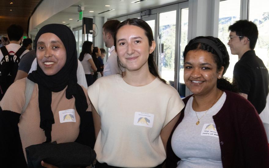 Sharazad Ali, Ryann Alvarez, and Wengel Semma at the BSTARS event
